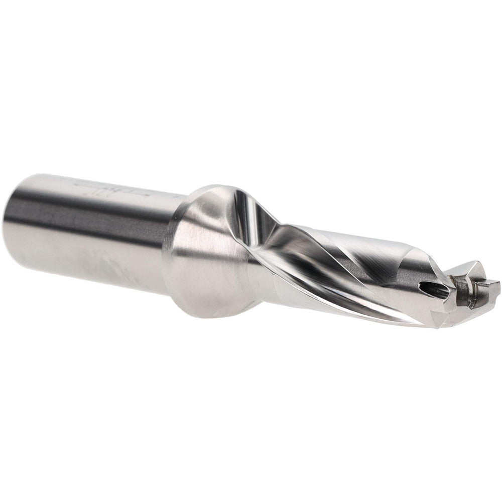 Iscar 3202801 Replaceable-Tip Drill 0.591 to 0.626" Dia, 1.77" Max Depth, 3/4" Straight-Cylindrical Shank