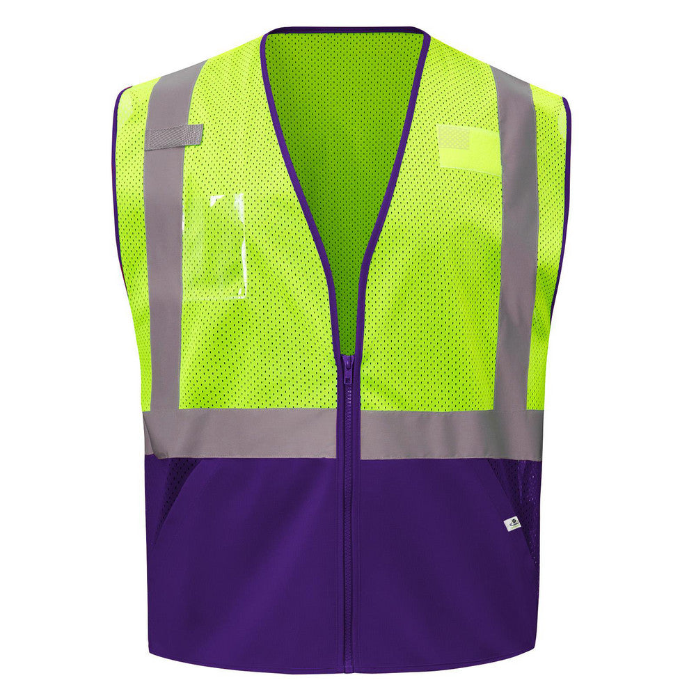 GSS Safety 1017-LG/XL High Visibility Vest Large & X-Large, General Purpose Vest, ANSI Class 2