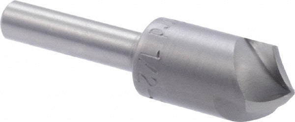 M.A. Ford 92050004 Countersink 1/2" Head Dia, 100.00 deg Included Angle, 3 Flute, High-Speed Steel, Right Hand Cut