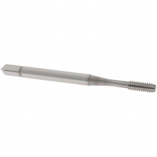 OSG 3142303 Straight Flute Tap #4-40 UNC, 4 Flute, Bottoming Chamfer, Cobalt, Nitride Finish