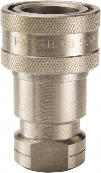 Parker SH4-62 Hydraulic Hose Female Pipe Rigid Coupler Fitting Hose Size 1/2", 1/2" Thread, 1,500 psi