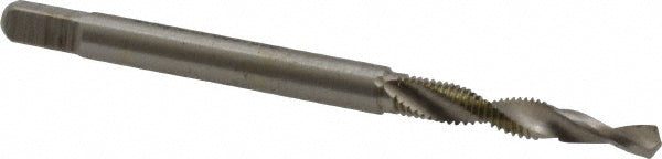 JARVIS CUTTING TOOLS G837690-S Combination Drill Tap D3, 6H, 2 Flutes, High Speed Steel
