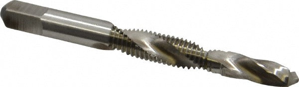 JARVIS CUTTING TOOLS G837392-S Combination Drill Tap D5, 6H, 2 Flutes, High Speed Steel