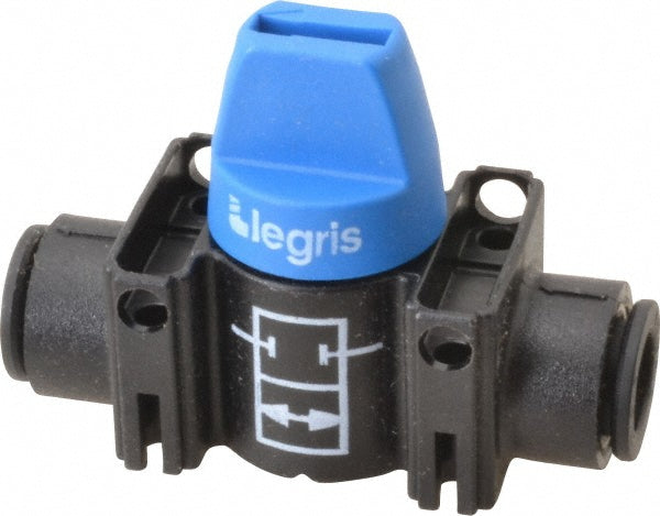 Legris 7910 08 00 Miniature Manual Ball Valve Standard Port