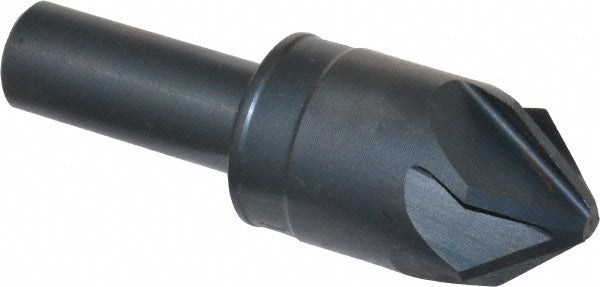 M.A. Ford 79087502 Countersink 7/8" Head Dia, 82.00 deg Included Angle, 6 Flute, High-Speed Steel, Right Hand Cut