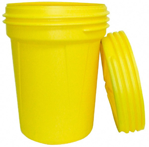 Eagle 1600SL 30 Gallon Closure Capacity, Screw On Closure, Yellow Lab Pack