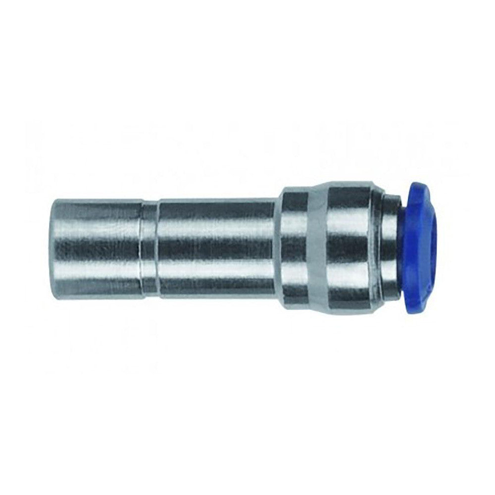 Aignep USA 88700-06-04 Push-to-Connect Tube x Stem Fitting Tube Reducer, 1/4" OD