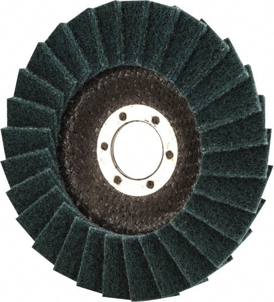 Standard Abrasives 7000121835 Flap Disc 7/8" Hole, 120 Grit, Aluminum Oxide, Type 27