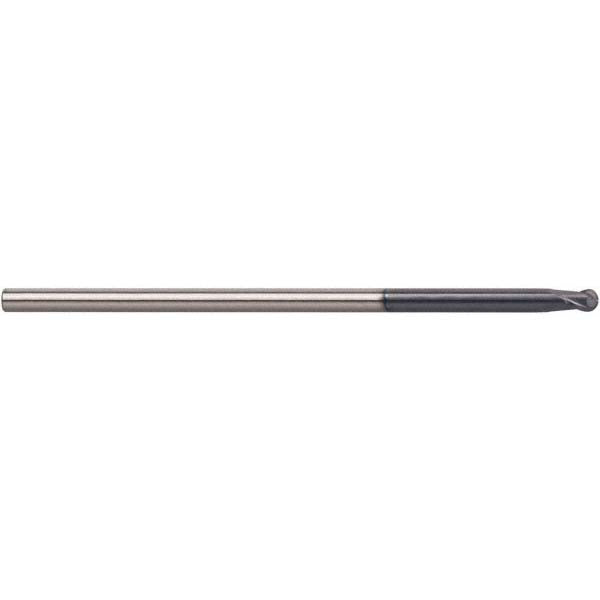 Accupro 82976309 Ball End Mill 0.375" Dia, 0.375" LOC, 2 Flute, Solid Carbide