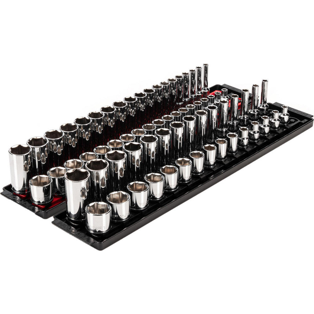 Tekton SHD91220 Deep Standard Socket Set Socket Set 68 Pc, 0.25 to 1" Socket