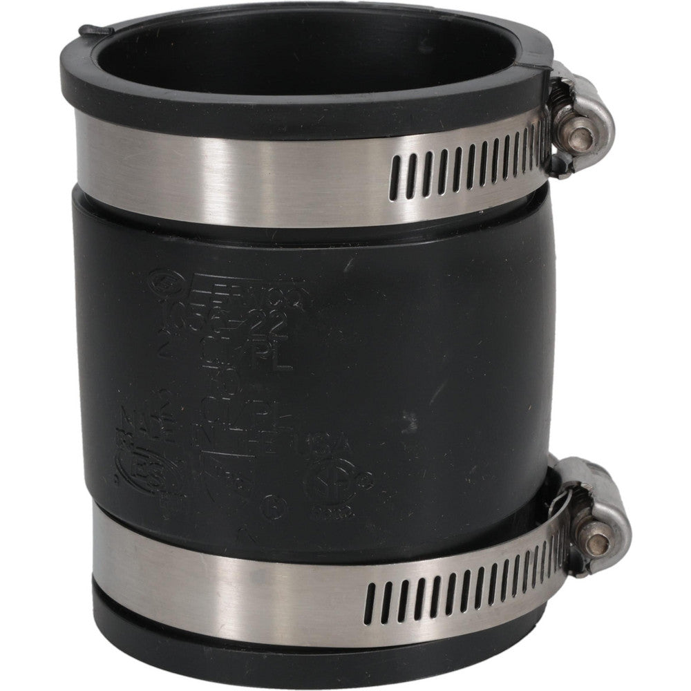 Fernco 1056-22 2" PVC Flexible Pipe Coupling with Clamp