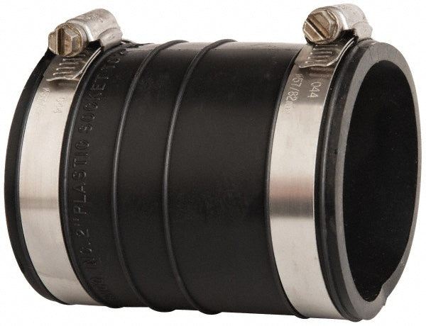 Fernco 1060-22 2" PVC Flexible Pipe Coupling with Clamp