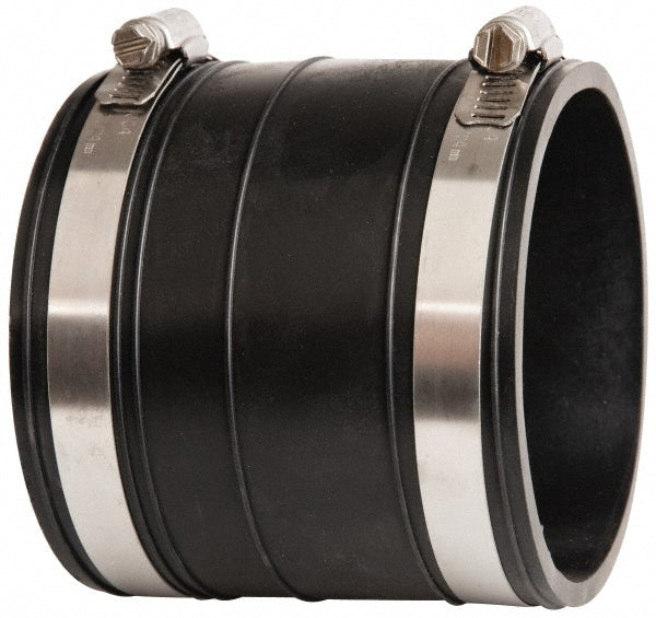 Fernco 1060-33 3" PVC Flexible Pipe Coupling with Clamp