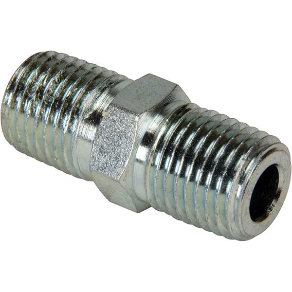 Enerpac FZ1608 Hydraulic Hose Hex Nipple 1/4", 1/4-18, 0 to 10,000 psi