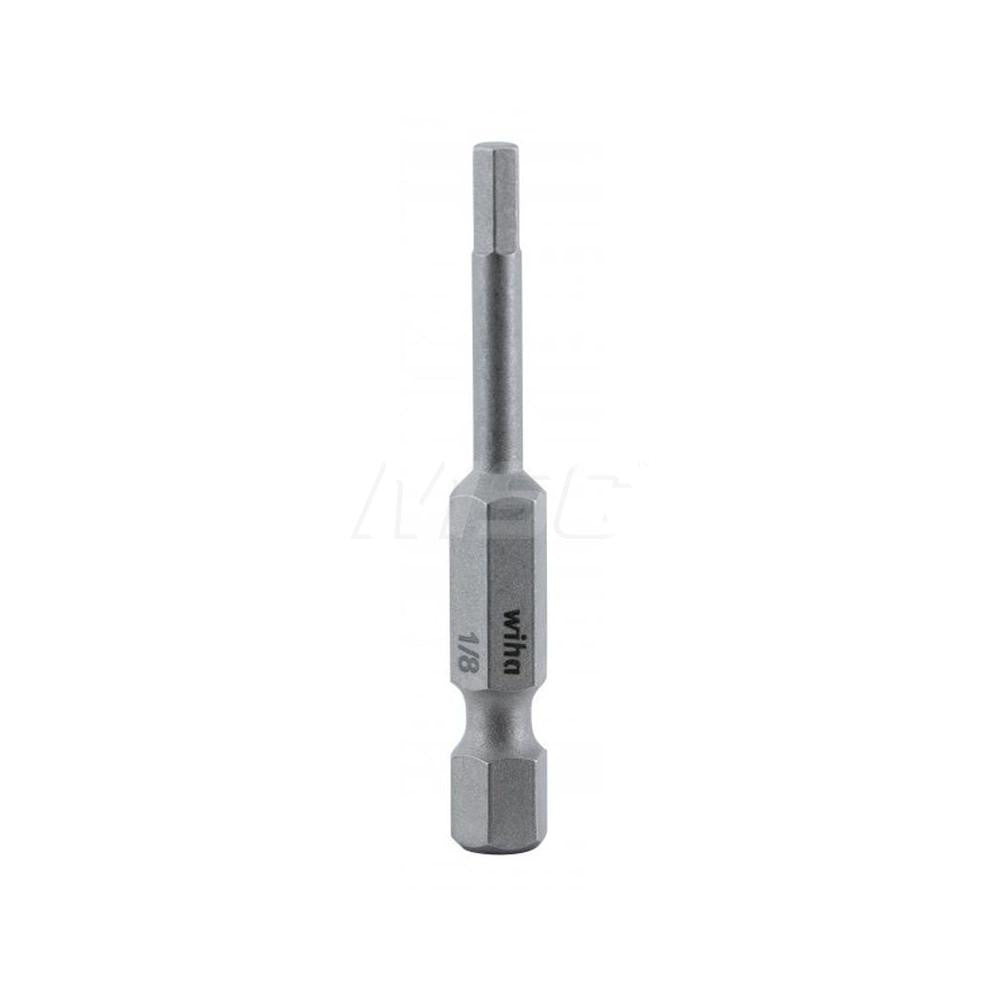Wiha 74313 Power Screwdriver Bit 1/8" Hex Drive