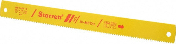 Starrett 40101 14" 6 TPI Bi-Metal Power Hacksaw Blade