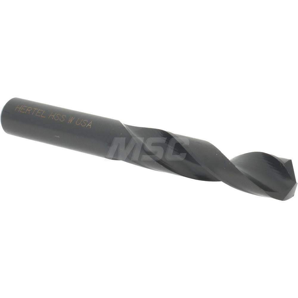 Hertel 83238923 Screw Machine Length Drill Bit Letter W, (0.3860) Dia, 135 deg, HSS