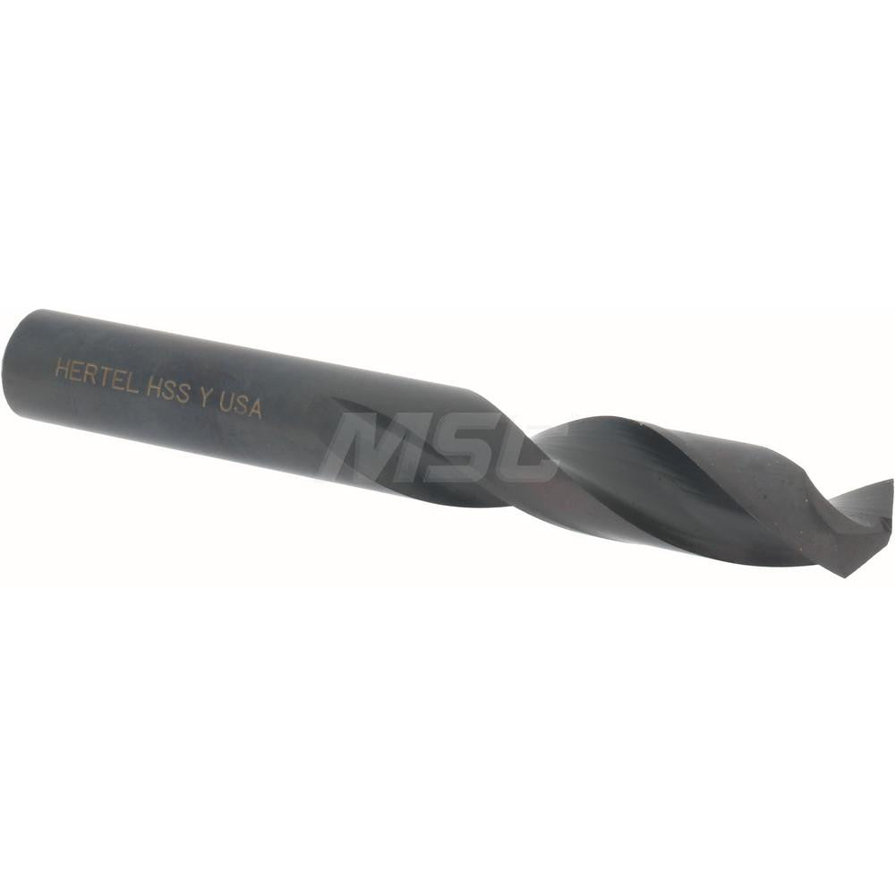 Hertel 83238949 Screw Machine Length Drill Bit Letter Y, (0.4040) Dia, 135 deg, HSS