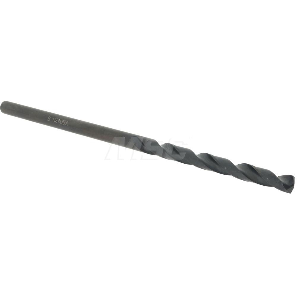 Hertel 906 B Aircraft Extension Drill Bit Letter B, 135 ° Point, High Speed Steel
