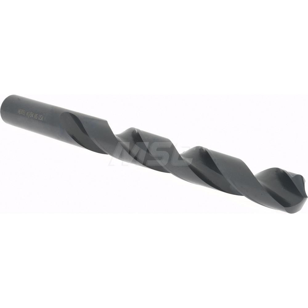 Hertel 83240416 Jobber Length Drill Bit 41/64" Dia, 118 °, High Speed Steel