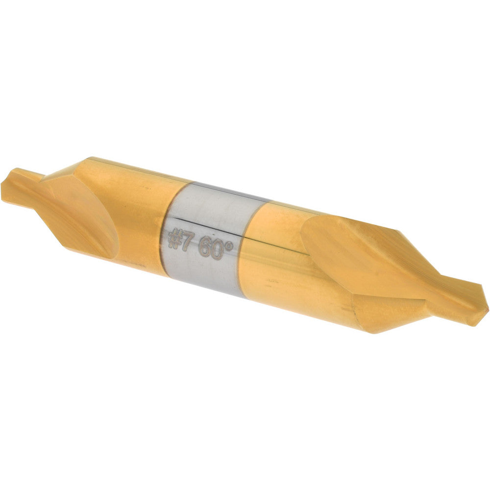 Hertel 300-001509 Combo Drill & Countersink #7, 5/8" Body Dia, 118°, Solid Carbide