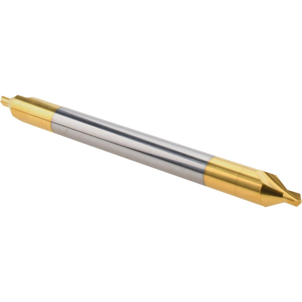 Hertel 300-005504 Combo Drill & Countersink #4, 5/16" Body Dia, 118°, Solid Carbide