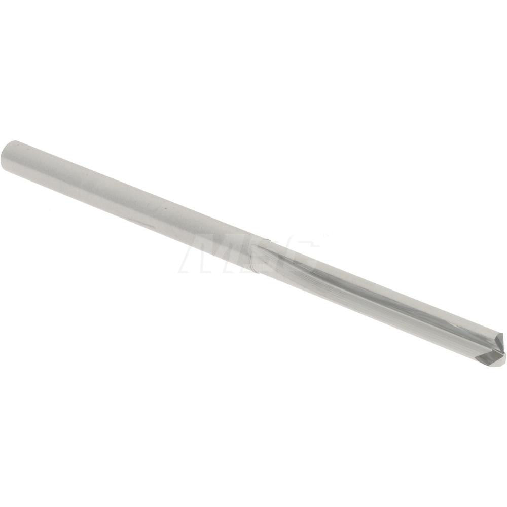 Hertel 83246264 Straight-Flute Drill Bit #41, 140 deg Point, Solid Carbide