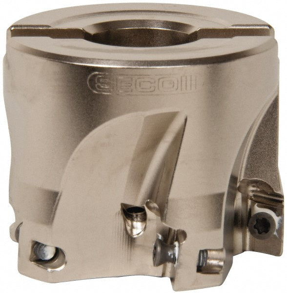 Seco 02689813 2" Cut Diam, 3/4" Arbor Hole Diam, 0.433" Max Depth, Indexable Square-Shoulder Face Mill