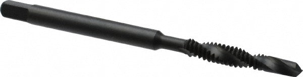 Dormer Pramet 5978374 Combination Drill Tap #6-32, 2B, 2 Flutes, High Speed Steel