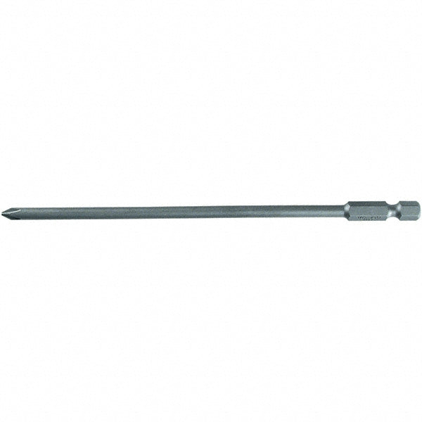Wiha 74126 Power Screwdriver Bit #2 Phillips, #2 Speciality Point Size, 1/4" Hex Drive
