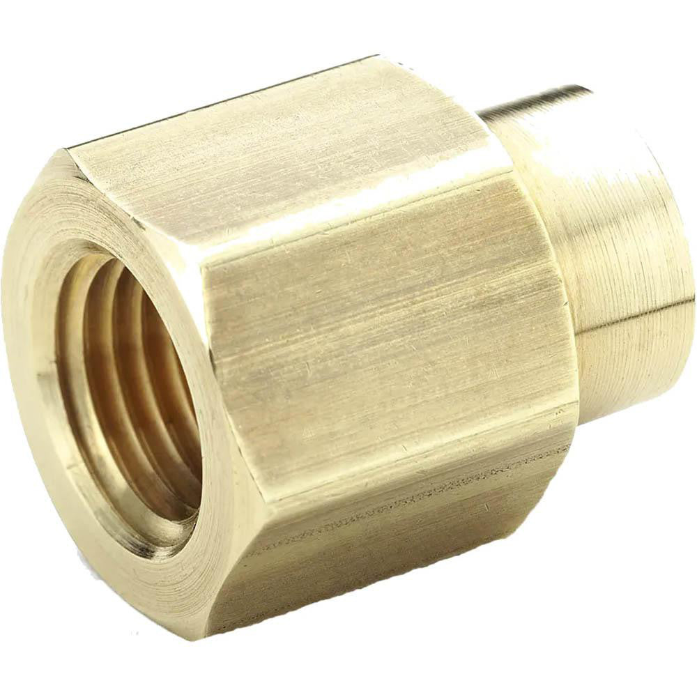 Parker 208P-8-6 Industrial Pipe Coupling 1/2 x 3/8" Female Thread, FNPTF