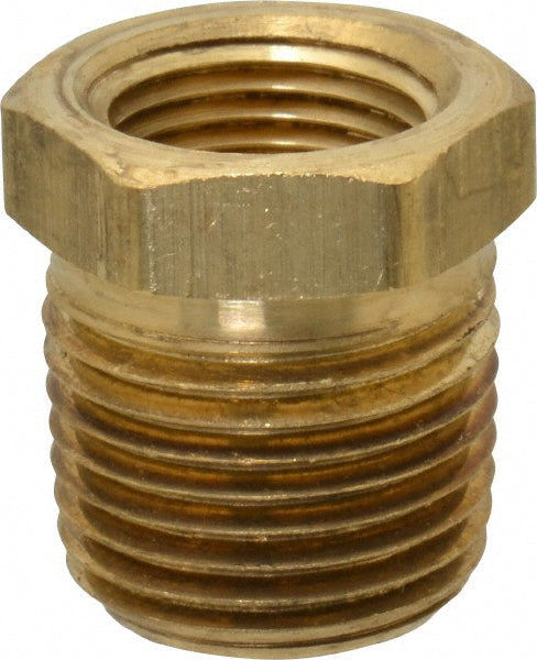 Parker 209P-8-6 Industrial Pipe Bushing 3/8" Female Thread, 1/2" Male Thread, MNPTF x FNPTF