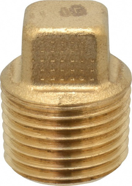 Parker 211P-8 Industrial Pipe Square Head Plug 1/2" Male Thread, MNPTF