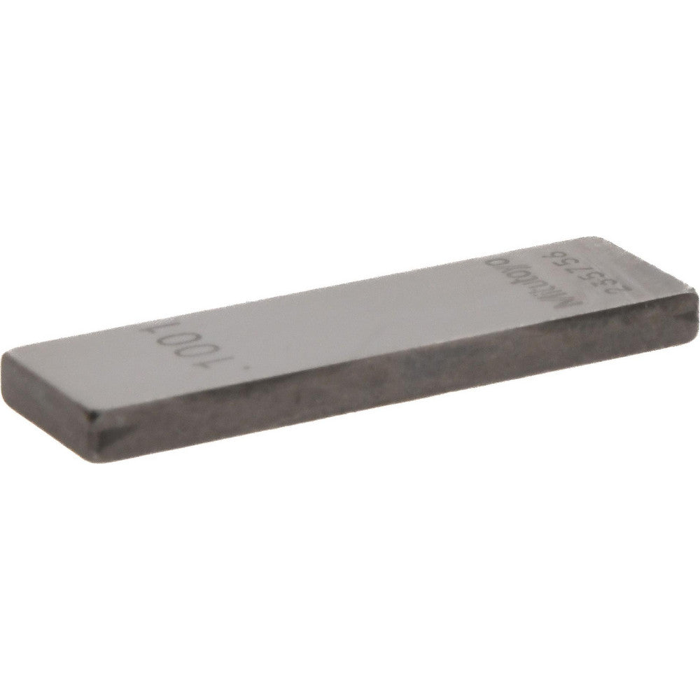 Mitutoyo 611121-531 Rectangle Steel Gage Block 0.1001", Grade 0