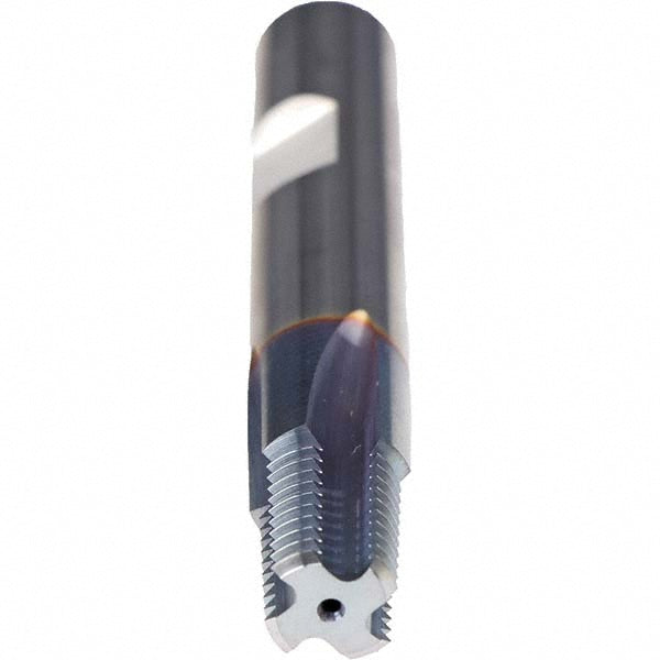 Emuge GF173116.5765 Straight Flute Thread Mill 1/4-18, Internal, 4 Flutes, Solid Carbide