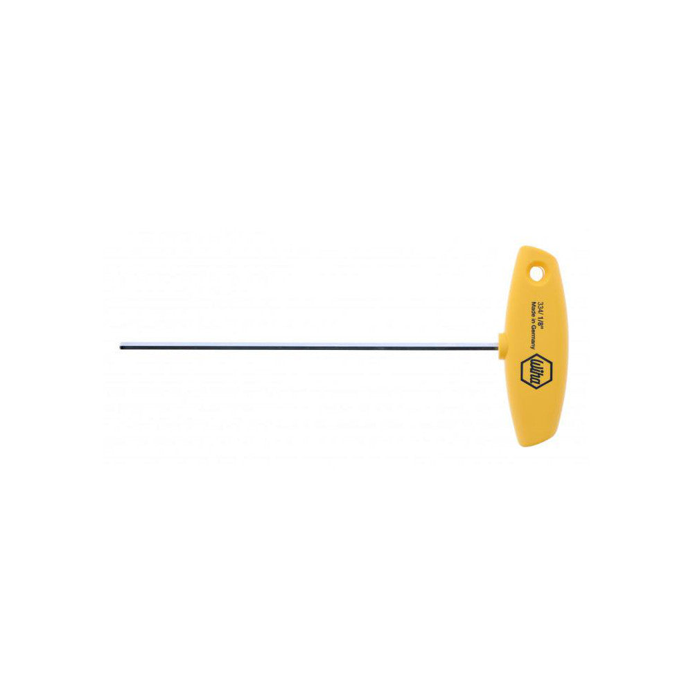 Wiha 33459 Hex Key 1/8" Hex, Hex End, T-Handle