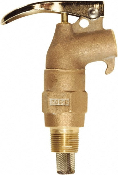 Justrite Mfg. Company 08902 3/4" NPT Brass Rigid Drum Faucet