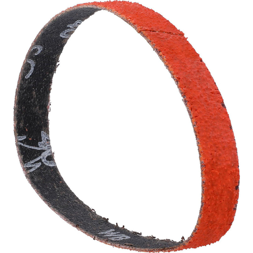 Norton 69957398018 Abrasive Belt 1/2" Wide, 12" OAL, 40 Grit, Ceramic Alumina
