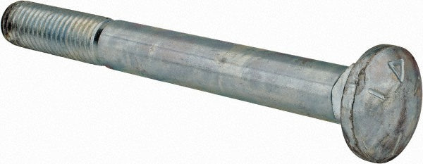 Value Collection CAI506206000-025BX Carriage Bolt 5/8-11, 6" Length Under Head, Square Neck