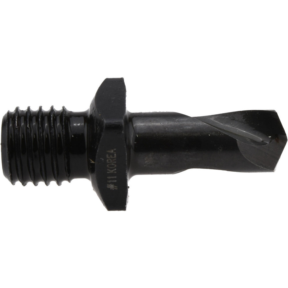 Hertel 953CO11ST-209 Threaded Shank Drill Bit #11, 135 ° Point, 1/4-28 Shank, Cobalt