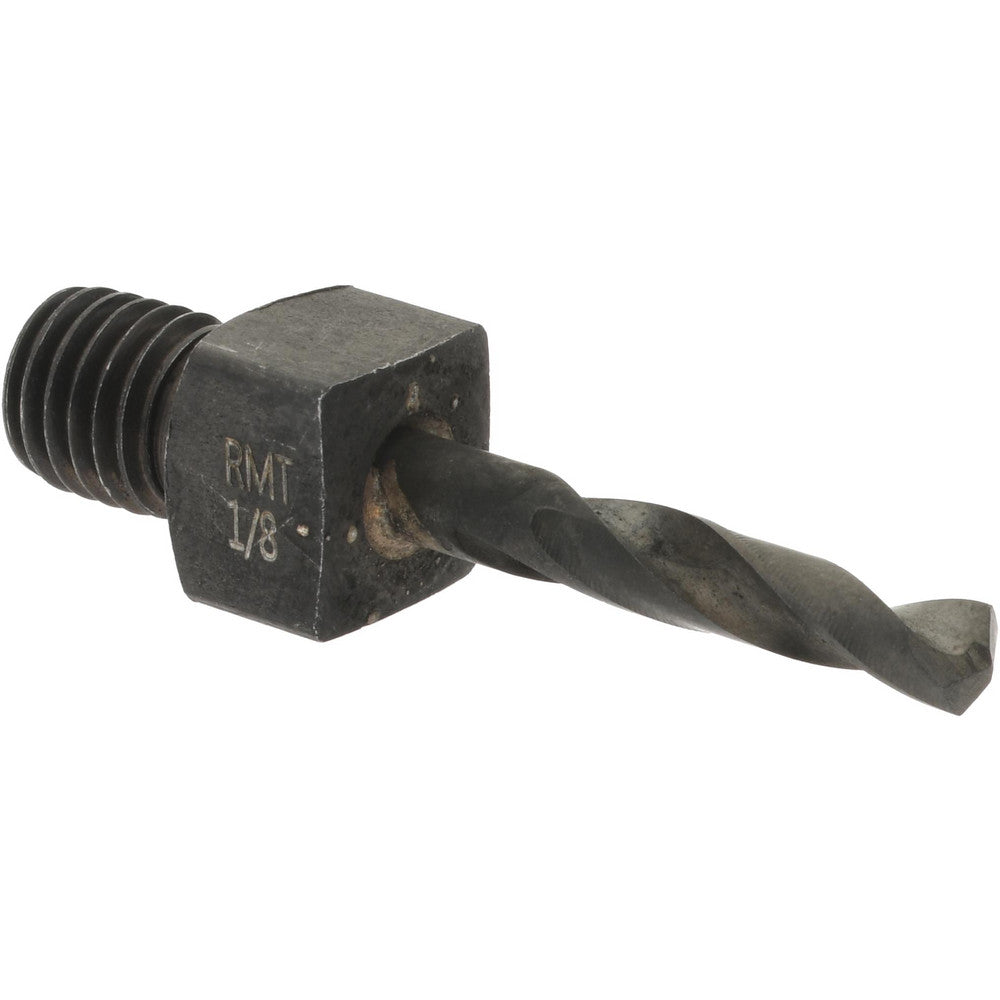 Hertel 953CO1/8SS-209 Threaded Shank Drill Bit 1/8" Dia, 135 ° Point, 1/4-28 Shank, Cobalt