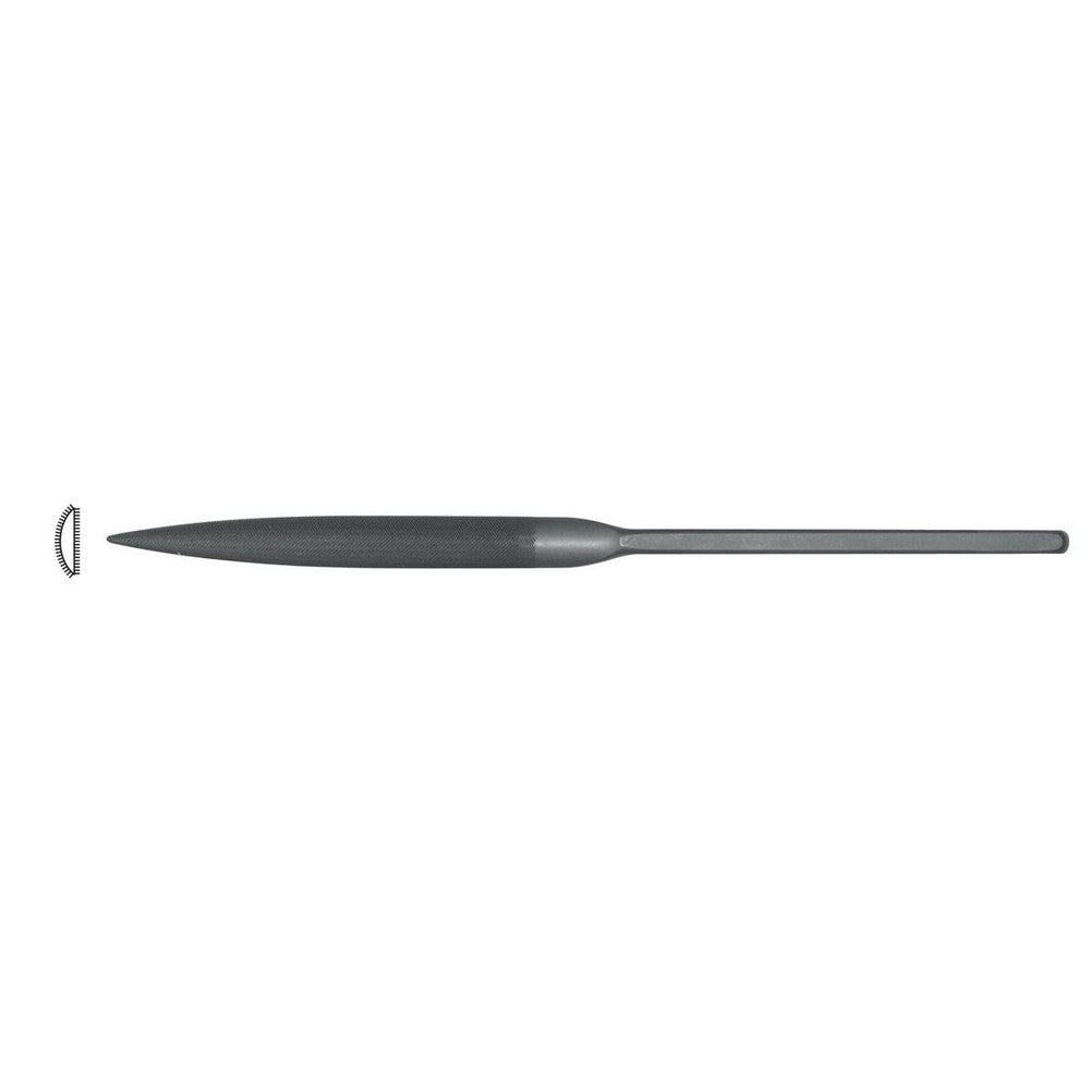 Grobet 33.823 Swiss-Pattern File 8-1/2" OAL, Cut 1, Half Round