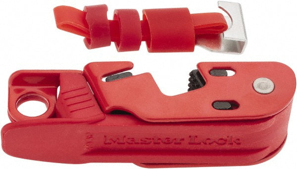 Master Lock 493B Circuit Breaker Lockout Kit 120 & 240V, 1 Padlock Max, 1.188" High, 5.125" Wide