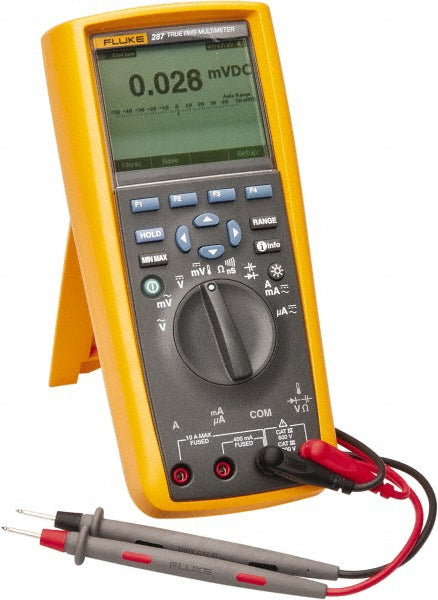 Fluke FLUKE-287 CAT III & CAT IV, Auto Ranging Digital Manual Ranging & True RMS Multimeter 1,000 VAC/VDC