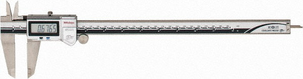 Mitutoyo 500-754-20 Electronic Caliper 300.00 mm, 12", 0.01 mm, 0.0005" Resolution, +/-0.03 mm, +/-0.0015" Accuracy, Stainless Steel