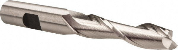 Hertel E299914085 Square End Mill 7/16'' Dia, 1-3/4'' LOC, 1/2'' Shank Dia, 3-3/4'' OAL, 2 Flutes, Cobalt