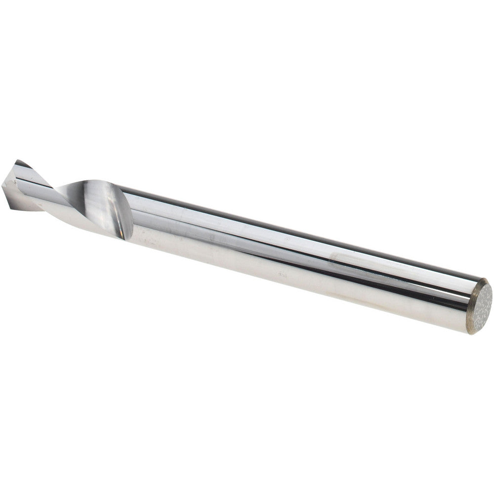 Micro 100 SPD-250-120 Spotting Drill 1/4" Dia, 120 ° Point, 2-1/2" OAL, Solid Carbide