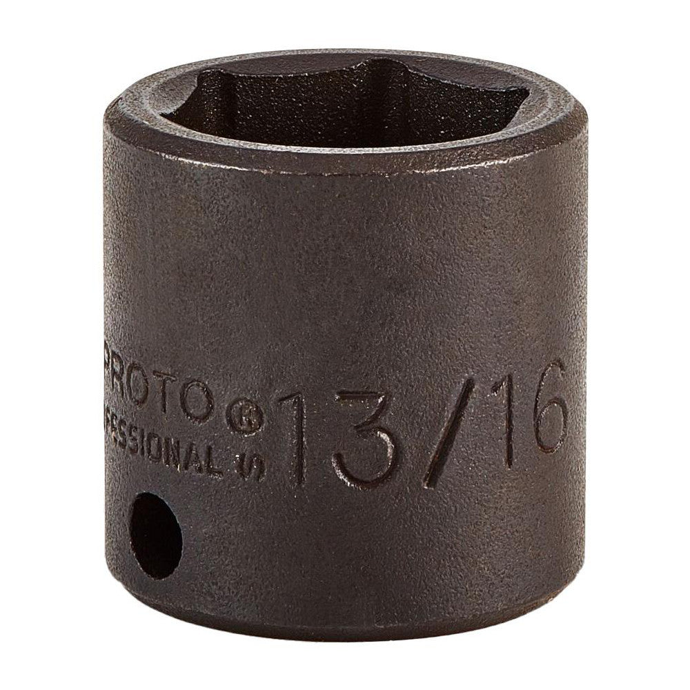 Proto J7226H Impact Socket 3/8" Drive, 13/16" Socket, Hex Drive