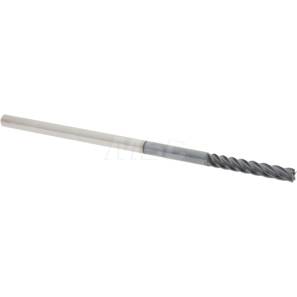 Accupro 95168385 Square End Mill 1/8" Dia, 3/4" LOC, 5 Flute, Solid Carbide