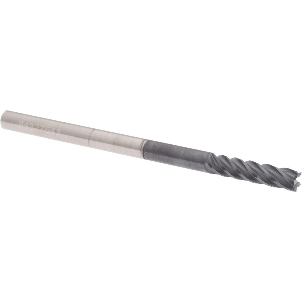 Accupro 95168316 Square End Mill 3/16" Dia, 3/4" LOC, 5 Flute, Solid Carbide